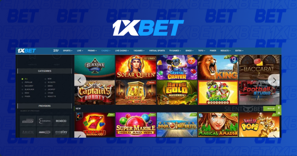 1xBet Malaysia casino games