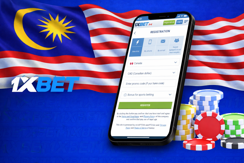 1xBet Registration via App