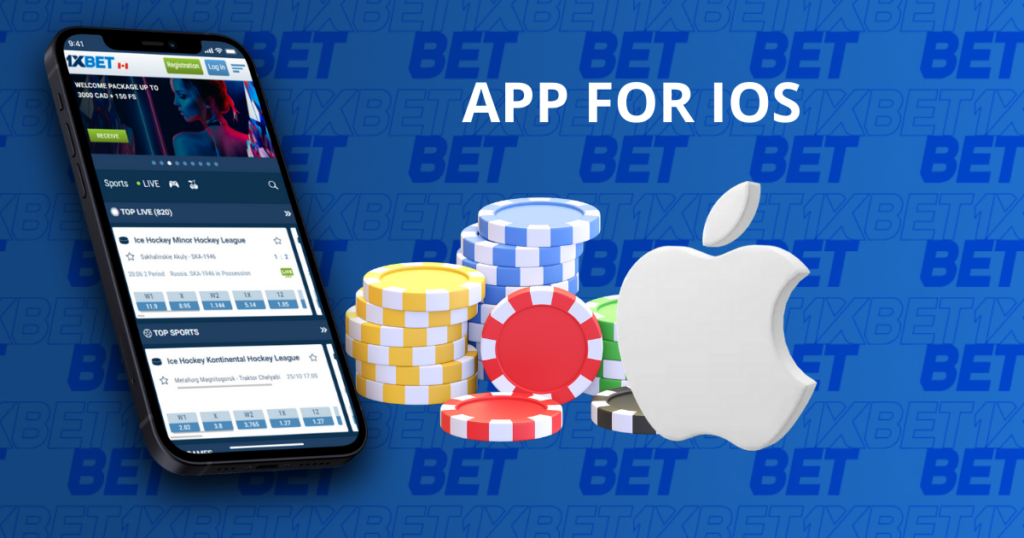 1xBet app for iOS